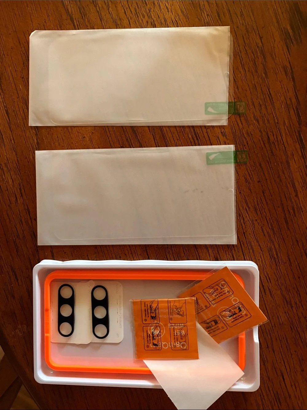 Tempered Glass Screen Protector - Orange